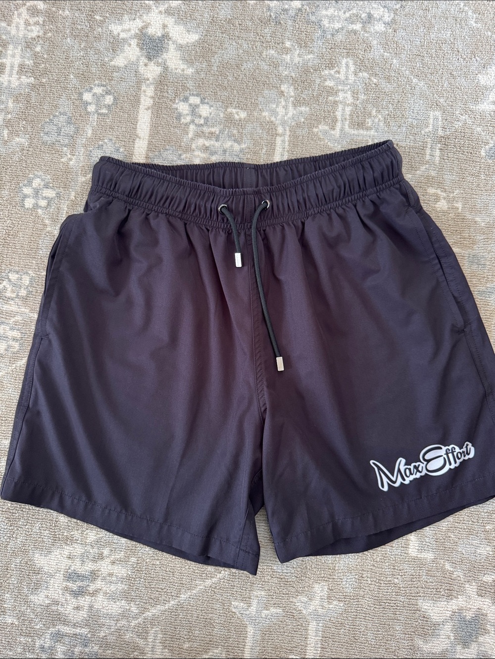 Max Effort Men's Black Athletic Shorts